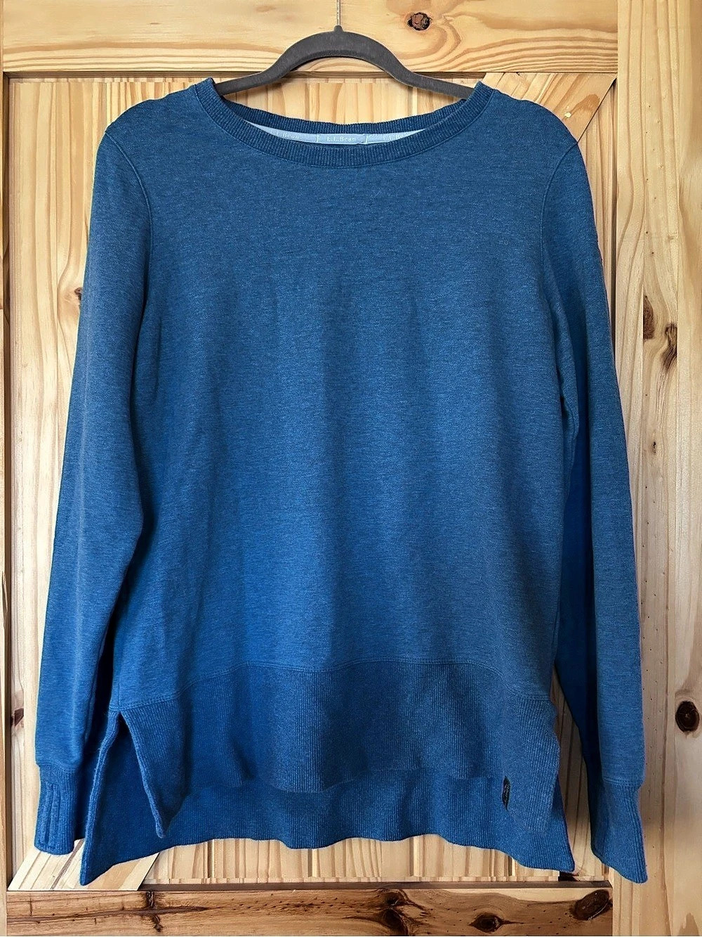 L.L.Bean Small Crew Sweatshirt Blue